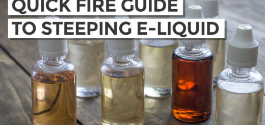 Guide To Steeping Your Eliquid